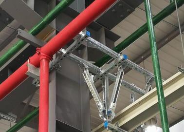 从化该抗震支架的整体式支吊架结构协调性好